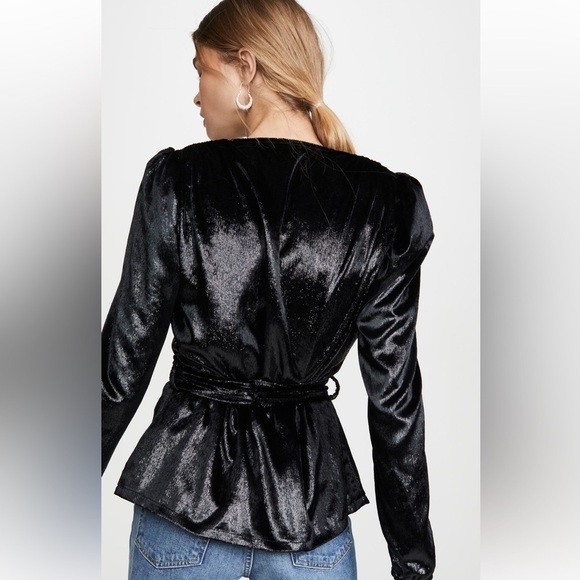 KENDALL & KYLIE puff sleeve wrap top - Picture 4 of 16